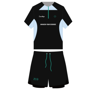 佐驰歌中性风泳衣束胸大胸显小分体速干泡温泉夏泳装运动游泳衣女