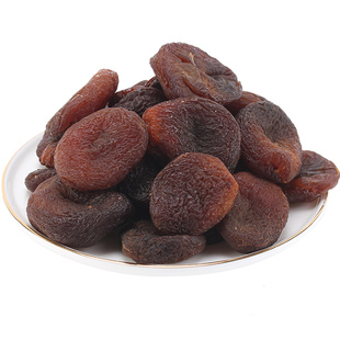 新疆特产大黑杏干无核杏肉果干400g杏干果脯休闲零食原味干杏肉脯