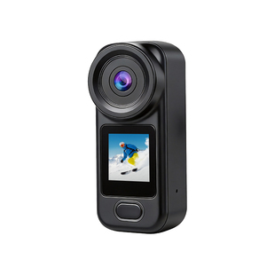 拇指运动相机4K高清双屏随身拍记录仪胸前固定骑行旅游vlog摄像机