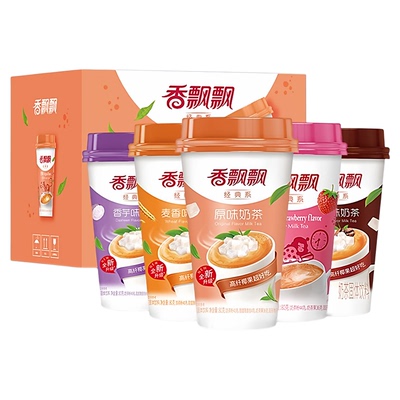 香飘飘奶茶经典椰果系列30杯整箱