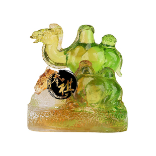 宋韶光2026马年吉祥物属猴[健行万里]吊坠摆件宋绍光招财琉璃装饰