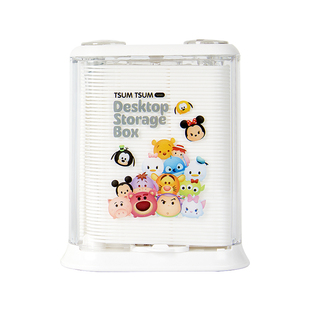 新款迪士尼正品松松牙线自动盒装牙线棒家庭装超细桌面牙线收纳盒