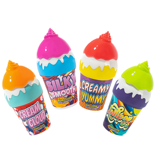 儿童不洒冰淇淋泡泡瓶吹泡泡水宝宝户外玩具不撒手持泡泡棒新款小