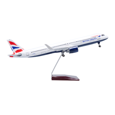 英航A321neo仿真客机飞机模型