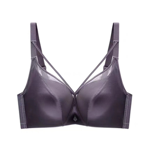 UFEEL内衣女士薄无钢圈聚拢胸罩性感舒适透气大胸显小文胸女832