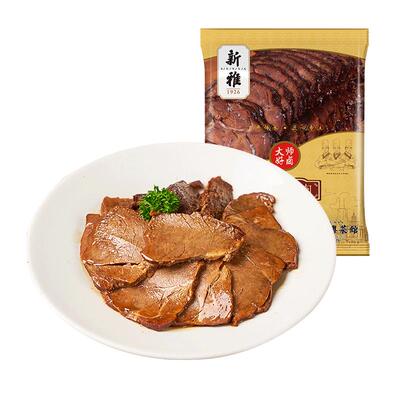 下酒菜】新雅香卤牛肉熟食开袋即食上海特产卤味冷盘酱牛肉老字号
