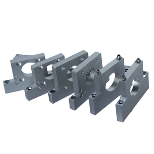 灌装活塞缸筒铝支架气缸座铝板气动活塞灌装机配件深林机械厂