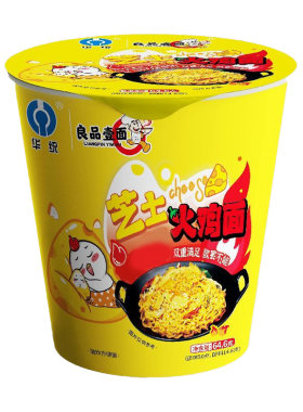 华统火鸡面奶油芝士等多口味6桶