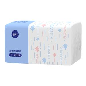 漫花400张30包纸巾抽纸整箱批卫生纸家用实惠装纸抽