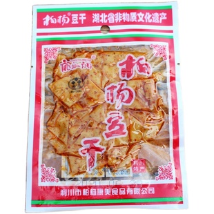 湖北利川柏杨豆干豆皮五香豆腐干原味白杨豆干恩施麻辣下酒菜零食