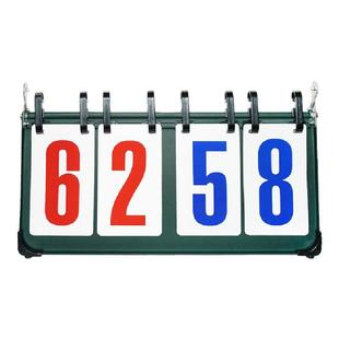 奥匹六位数篮球记分牌四位计分牌乒乓球比分翻分牌比赛计分器4位