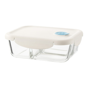 富光高硼硅玻璃饭盒微波炉加热专用食品级保鲜盒上班族密封餐盒碗