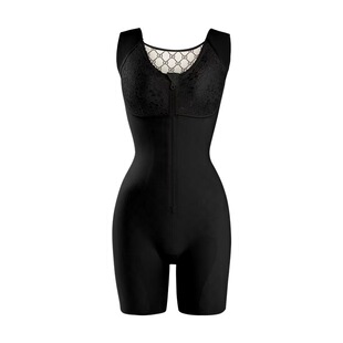 【赫本一号】拉链排扣连体塑身衣女全身强压后脱式带胸垫收腹束腰