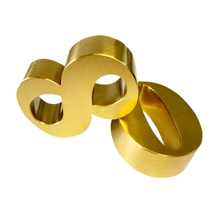 汽车金杯车标不锈钢三维字立体发光车标4S店门头汽车标志logo定制