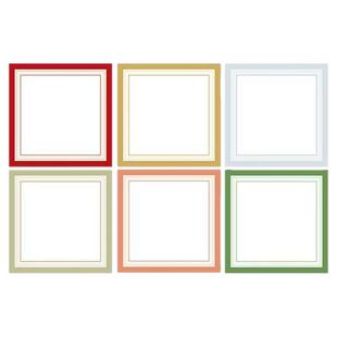 加厚剪纸展示卡专用裱框窗花装相框正方形艺术作品展纸儿童小学生