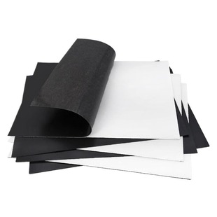 A4软磁片教学教具磁力贴吸铁石橡胶磁铁贴片带强力背胶黑板磁吸贴