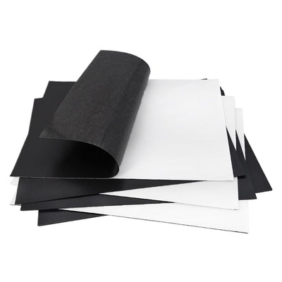 A4软磁片教学教具磁力贴吸铁石橡胶磁铁贴片带强力背胶黑板磁吸贴