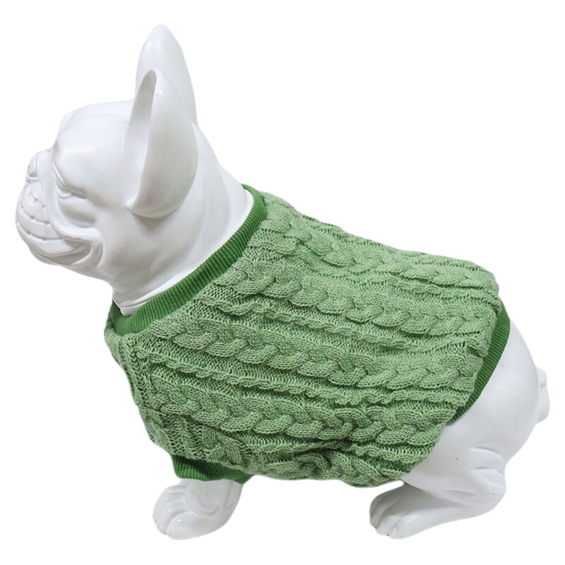 新款狗狗衣服秋冬复古风毛衣法斗柴犬泰迪柯基拉布拉多金毛定制