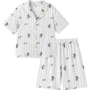 【设计师SICO】巴拉巴拉儿童睡衣套装男童家居服空调服萌