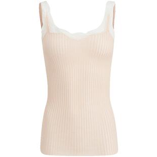 瑞士Zimmerli吊带MAUDE PRIVE棉针织镂空蕾丝背心女260-2187进口