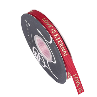 1.0cm烫金螺纹丝带 花艺缎带鲜花花束丝带绸带 花店包装材料资材