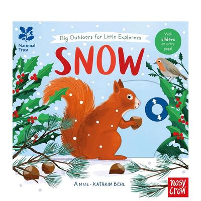【预售】小小探险家的大户外活动:雪【Big Outdoors for Little Explorers】National Trust: Snow 英文儿童趣味 Anne-Kathrin