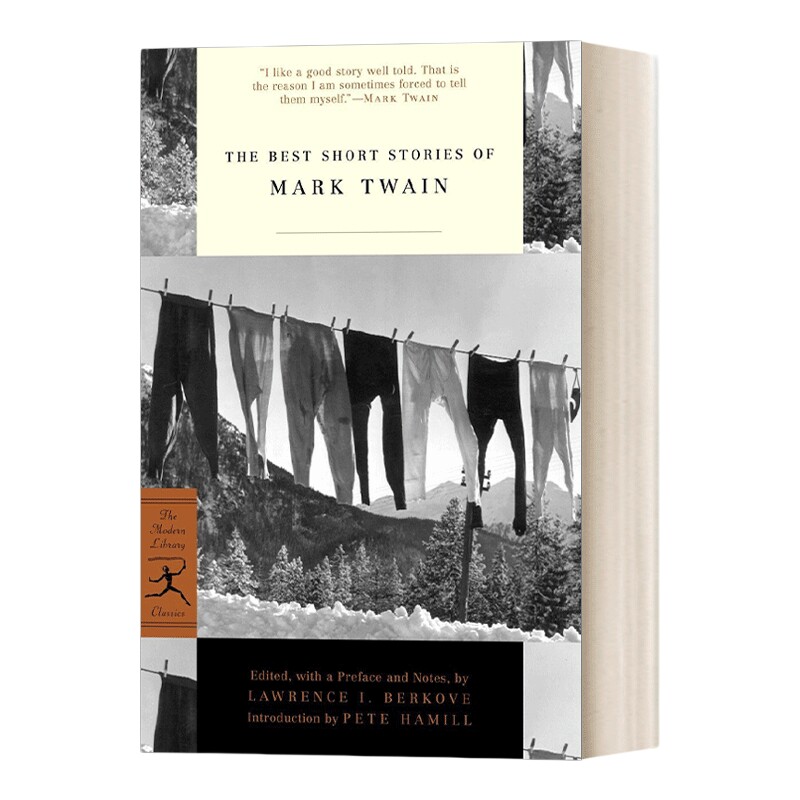 英文原版小说 The Best Short Stories of Mark Twain 马克 吐温最好的短篇小说集 兰登书屋现代图书馆经典系列 英文版 进口英语书