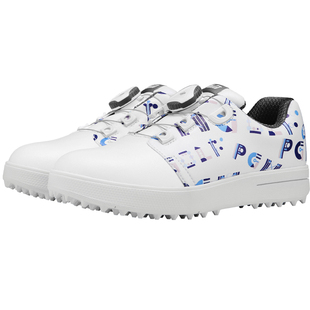 PGM儿童高尔夫鞋防水青少年球鞋男童鞋子女童小孩童鞋印花运动鞋