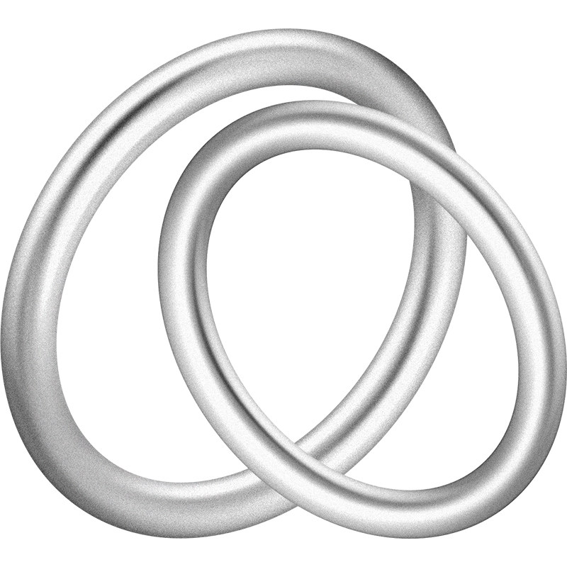 老银匠s999足银情侣款戒指