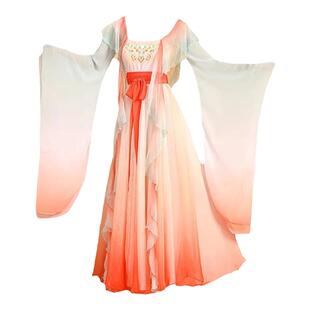 夏辉老师同款古典舞古风纱衣连衣裙女儿情同款飘逸仙气身韵练功服