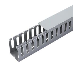 pvc线槽配线槽明装塑料阻燃行线槽配电柜电线走线神器工业理线槽
