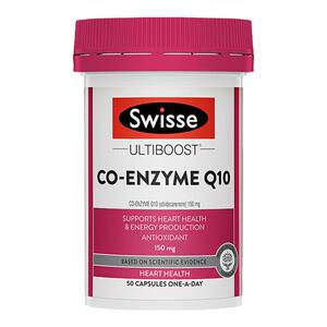 swisse辅酶q10胶囊保护心脏保健品血管澳洲原装进口官方旗舰店