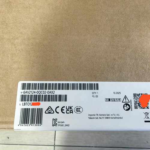 6AV2124-0QC02-0AX2 西门子KTP触摸屏 工业人机界面