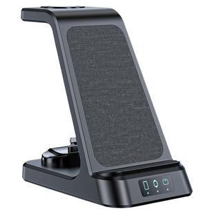 金音盾三合一无线充电器适用苹果手机15pro/14/13/12/11/10快充支架applewatch手表iwatch充电座耳机iphone