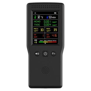 PM2.5PM10检测仪甲醛TVOC一氧化碳二氧化碳CO2空气质量温湿度监测