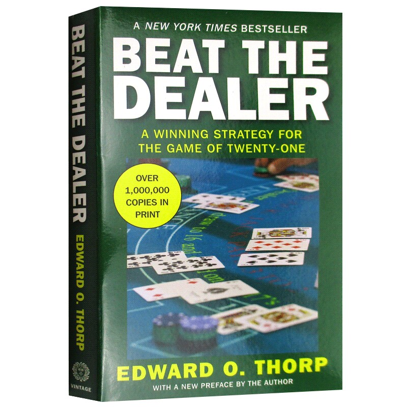 击败庄家 21点的有利策略 英文原版 Beat the Dealer 量化投资之父传奇自传 华尔街量化对冲基金鼻祖 Edward Thorp 爱德华索普进口