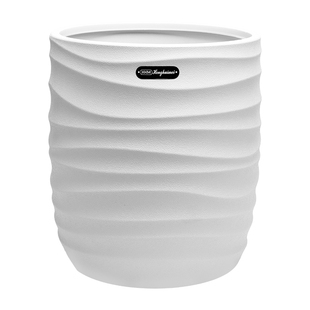 植卉居北欧大号高筒树脂花盆简约客厅落地高级感天堂鸟龙血树花盆