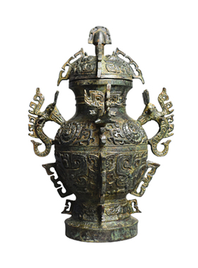 御如意铜摆件复古怀旧