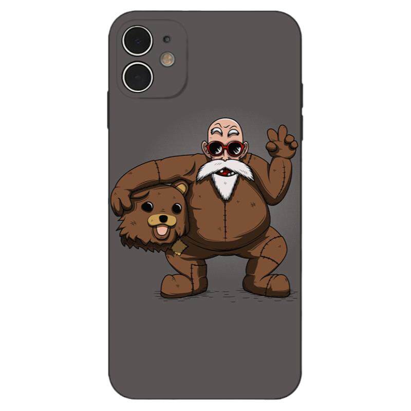 龙珠龟仙人小熊适用iPhone14苹果16/12/13日系15Pro动漫11全包Max手机壳华为荣耀OPPO小米VIVO安卓保护套软壳