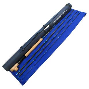 双手把飞钓竿v-switch飞蝇杆4-9号淡海水远投麦凯诗外贸出口正品