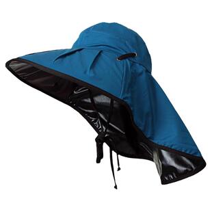 防晒帽超大帽檐黑胶渔夫太阳帽女防紫外线大头围遮阳帽子夏季户外