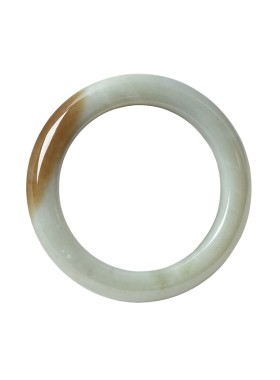 天然和田玉新疆料且末糖俏色手镯 肉感好 女款高端玉镯妈妈镯饰品