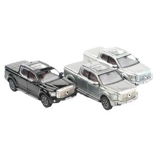 拓意长城炮车模 长城皮卡山海炮 成人1:64仿真合金小车模型摆件