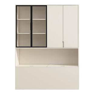 实木奶油床头柜床尾床边柜置物储物柜家用一体小户型缝隙夹缝定制