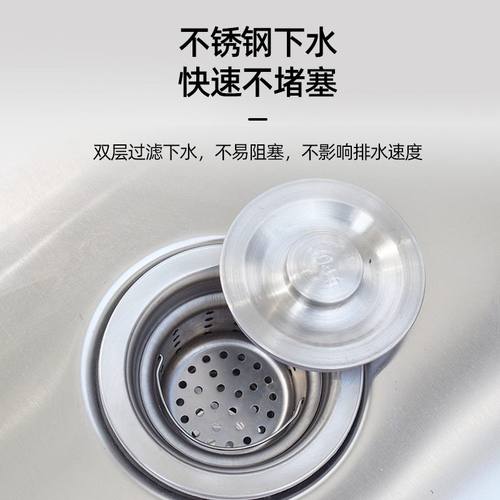 不锈钢长条水槽 商用不锈钢长条水槽水池洗手池食堂洗刷池洗碗池