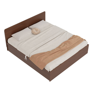 政补实木床1.8米双人储物床1.5米主卧现代简约侧开抽屉高箱气压床