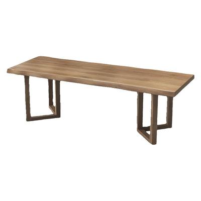 茶桌简约现代全实木一桌五椅