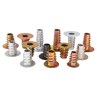 家具预埋螺母木工内外牙螺母家具连接件螺丝镶嵌有介梯形螺帽螺母