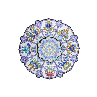 西藏特色旋转金属冰箱贴