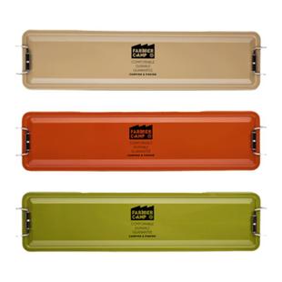 Farmer Camp小物钓鱼竿饵料盒钓鱼路亚微物渔具多功能收纳铁盒子